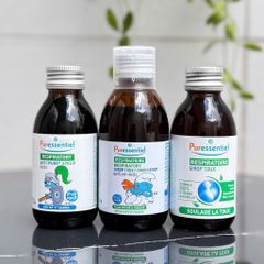 Xi-rô Ho Khan Puressentiel 140ml - Giúp Giảm Ho Cho Trẻ Từ 1 Tuổi Với Công Thức 100% Tự Nhiên, Vị Dâu Tây Ngon Miệng