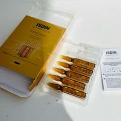 Serum nâng cơ cấp tốc ISDIN Instant Flash 5 ống x 2ml - Làm đầy nếp nhăn, da căng mịn ngay trước makeup