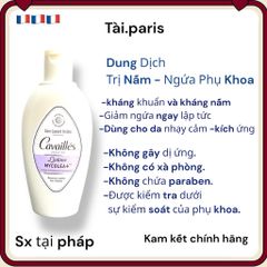 Dung dịch vệ sinh phụ nữ Rogé Cavaillès Mycolea 200ml - Giảm ngứa, kích ứng nấm an toàn cho vùng kín, không xà phòng, kiểm tra phụ khoa.