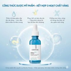 Tinh Chất La Roche-Posay Hyalu B5 50ml - Serum Dưỡng Ẩm, Phục Hồi, Ngừa Lão Hóa, Tái Tạo Da Mặt Rạng Rỡ, Săn Chắc(date 8/27)