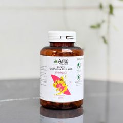 Viên Uống Dầu Cá Arkopharma Omega 3 - Bổ Não, Hỗ Trợ Tim Mạch và Bảo Vệ Mắt - 180 Viên