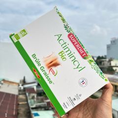 Nước Uống Giảm Mỡ Superdiet Actimincyl Bio – Detox cơ thể, Đốt mỡ, Săn chắc vòng eo – Hộp 20 ống hữu cơ từ Pháp