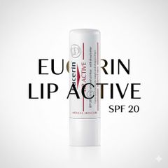 Son Dưỡng Môi SPF20 Eucerin - Giải Pháp Dưỡng Ẩm, Chống Khô Nứt, Bảo Vệ Môi Nhạy Cảm (4.8g)