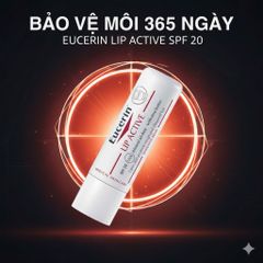 Son Dưỡng Môi SPF20 Eucerin - Giải Pháp Dưỡng Ẩm, Chống Khô Nứt, Bảo Vệ Môi Nhạy Cảm (4.8g)