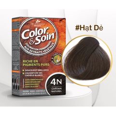 Nhuộm Tóc Phủ Bạc Hữu Cơ Les 3 Chênes - Không Amoniac, Chiết Xuất Thiên nhiên, Dành Cho Mẹ Bầu và Người Có Da Nhạy Cảm