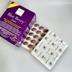 New Nordic Blue Berry Max - Viên Bổ Mắt 120 Viên Giảm Mỏi Khô Mắt, Tăng Cường Thị Lực, Bảo Vệ Mắt Khỏi Ánh Sáng Xanh