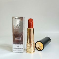Son Lì Lancome L'absolu 193 - Màu Cam Cháy Ánh Đỏ, Fullsize Chất Kem Lâu Trôi - Trang Điểm Thời Thượng