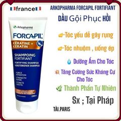 Dầu Gội Phục Hồi Tóc Khô Xơ Arkopharma Forcapil Fortifiant 200ml - Tăng Cường Sức Kháng Cho Tóc Yếu, Giảm Gãy Rụng