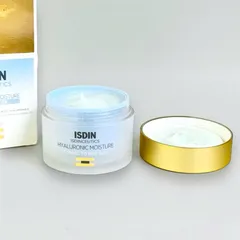 Kem Dưỡng Da Mặt Isdin Hyaluronic Moisture 50ml - Kiểm Soát Dầu, Se Khít Lỗ Chân Lông, Dưỡng Ẩm Sâu, Chống Lão Hóa Cho Da Dầu & Kết Hợp