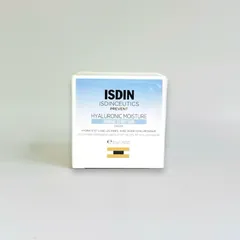 Kem Dưỡng Da Mặt Isdin Hyaluronic Moisture 50ml - Kiểm Soát Dầu, Se Khít Lỗ Chân Lông, Dưỡng Ẩm Sâu, Chống Lão Hóa Cho Da Dầu & Kết Hợp