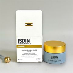 Kem Dưỡng Mắt ISDIN Isdinceutics Hyaluronic Eye 15g - Cấp Ẩm, Làm Mờ Quầng Thâm, Giúp Đôi Mắt Tươi Trẻ, Rạng Rỡ