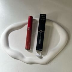 Son Kem Giorgio Armani Lip Maestro 205 Flamma Đỏ Gạch - Son Môi Nhung Lì Cao Cấp, Màu Đỏ Gạch Sang Trọng, Dễ Tán, Ẩm Mượt