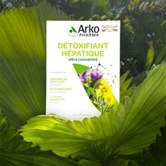 Nước Uống Thải Độc Gan Arkopharma Detoxifiant Hépatique - Hỗ Trợ Tiêu Hóa, Thanh Lọc Cơ Thể Từ Thiên Nhiên 20 Ống