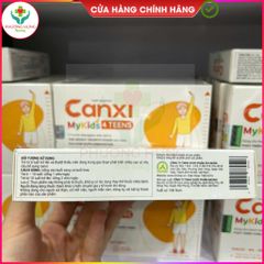 Canxi Mykids 4 TEENS - Thực phẩm bổ sung Canxi và Vitamin D3 cho trẻ em, hỗ trợ phát triển chiều cao và xương chắc khỏe - Hộp 30 viên