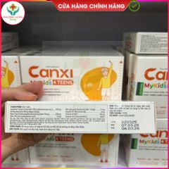Canxi Mykids 4 TEENS - Thực phẩm bổ sung Canxi và Vitamin D3 cho trẻ em, hỗ trợ phát triển chiều cao và xương chắc khỏe - Hộp 30 viên
