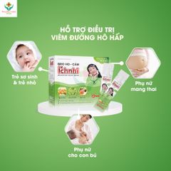 Siro Ho Cảm Ích Nhi 30 gói - Hỗ trợ giảm ho, sổ mũi, tiêu đờm cho trẻ nhỏ và phụ nữ mang thai - Sản phẩm thiên nhiên an toàn