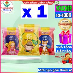 Kẹo Dẻo Ích Nhi Bổ Sung DHA, Vitamin C, Canxi, Lợi Khuẩn Tăng Đề Kháng Cho Bé - Gói 24g Ngon Miệng