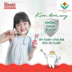 Kem Đánh Răng Thảo Dược Ích Nhi 50g - Bảo Vệ Răng Sữa, Ngừa Sâu Răng Cho Bé Dưới 6 Tuổi, An Toàn Cho Trẻ Em