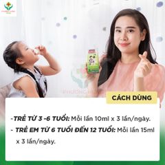 Siro Ho Cảm Ích Nhi 3+ 90ml - Giúp Giảm Ho, Tiêu Đờm, Giảm Sổ Mũi Cho Trẻ Trên 3 Tuổi, Hỗ Trợ Sức Khỏe Mùa Cảm Lạnh
