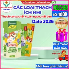 Thạch Ích Nhi Bổ Sung Chất Xơ, Canxi và Taurine - Thạch Mắt Đen Ngon Miệng Cho Trẻ Tăng Cường Sức Khỏe và Phát Triển