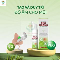 Xịt Rửa Mũi Xoang Nam Dược 75ml - Giải Pháp Ngăn Ngừa Viêm Mũi, Thông Mũi, Giảm Khó Chịu, An Toàn Cho Phụ Nữ Mang Thai