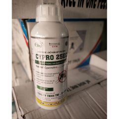 Thuốc Diệt Côn Trùng Cypro 25EC 1Lít - Diệt Muỗi, Kiến, Gián, Ruồi, Bọ Chét, An Toàn và Hiệu Quả Nhanh Chóng
