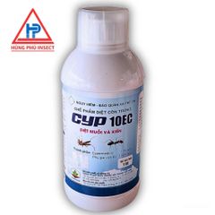 Thuốc Diệt Côn Trùng CYP 10EC VIPESCO 1 Lít - Diệt Muỗi, Kiến, Gián Hiệu Quả Nhanh Chóng, An Toàn Cho Không Gian Sống