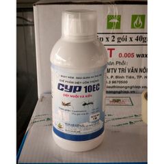 Thuốc Diệt Côn Trùng CYP 10EC VIPESCO 1 Lít - Diệt Muỗi, Kiến, Gián Hiệu Quả Nhanh Chóng, An Toàn Cho Không Gian Sống