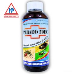 PERADO 50EC Thuốc Diệt Côn Trùng 1Lít - Hiệu Quả Diệt Muỗi, Ruồi, Gián, Kiến, Rệp và Sâu Bệnh - An Toàn cho Nhà và Nông Nghiệp