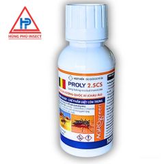 Thuốc Diệt Côn Trùng PROLY 2.5CS 100ml - Lambda-Cyhalothrin 2.5% Diệt Ruồi, Muỗi, Gián, Kiến, Bọ Chét An Toàn cho Nhà Ở và Doanh Nghiệp
