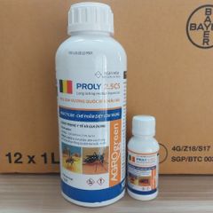 Thuốc Diệt Côn Trùng PROLY 2.5CS 100ml - Lambda-Cyhalothrin 2.5% Diệt Ruồi, Muỗi, Gián, Kiến, Bọ Chét An Toàn cho Nhà Ở và Doanh Nghiệp