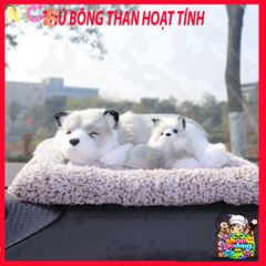 Gấu Bông Mèo Hoa Cúc Khử Mùi Ô Tô - Lõi Than Hoạt Tính Lọc Không Khí Dễ Thương Trang Trí Nội Thất Xe Hơi
