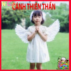Cánh Thiên Thần Cosplay Trẻ Em - Phụ Kiện Hóa Trang Độc Đáo Cho Halloween & Tiệc Tùng - Kích Thước Đa Dạng, An Toàn, Tiện Lợi