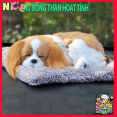 Chó Bông Khử Mùi Than Hoạt Tính - Đồ Trang Trí Ô Tô Dễ Thương, Khử Mùi Hiệu Quả và An Toàn cho Gia Đình
