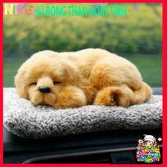 Chó Bông Khử Mùi Than Hoạt Tính - Đồ Trang Trí Ô Tô Dễ Thương, Khử Mùi Hiệu Quả và An Toàn cho Gia Đình