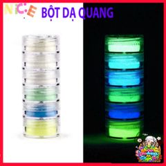 Bột Dạ Quang Đa Sắc 5g - Phát Sáng Trong Bóng Tối, Trang Trí Nghệ Thuật, Sáng Tạo Dễ Dàng, Hấp Thụ Ánh Sáng Tốt