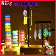 Bột Dạ Quang Đa Sắc 5g - Phát Sáng Trong Bóng Tối, Trang Trí Nghệ Thuật, Sáng Tạo Dễ Dàng, Hấp Thụ Ánh Sáng Tốt