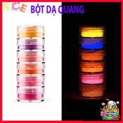 Bột Dạ Quang Đa Sắc 5g - Phát Sáng Trong Bóng Tối, Trang Trí Nghệ Thuật, Sáng Tạo Dễ Dàng, Hấp Thụ Ánh Sáng Tốt