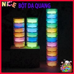 Bột Dạ Quang Đa Sắc 5g - Phát Sáng Trong Bóng Tối, Trang Trí Nghệ Thuật, Sáng Tạo Dễ Dàng, Hấp Thụ Ánh Sáng Tốt