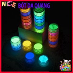Bột Dạ Quang Đa Sắc 5g - Phát Sáng Trong Bóng Tối, Trang Trí Nghệ Thuật, Sáng Tạo Dễ Dàng, Hấp Thụ Ánh Sáng Tốt