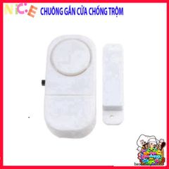 Bộ 2 Chuông Chống Trộm Không Dây - Thiết Bị An Ninh Bảo Vệ Cửa 24/7, Âm Thanh Báo Động Mạnh Mẽ, Dễ Dàng Lắp Đặt
