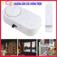 Bộ 2 Chuông Chống Trộm Không Dây - Thiết Bị An Ninh Bảo Vệ Cửa 24/7, Âm Thanh Báo Động Mạnh Mẽ, Dễ Dàng Lắp Đặt
