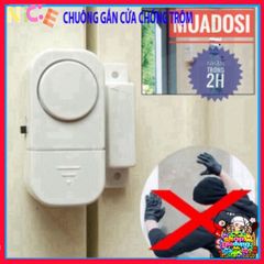 Bộ 2 Chuông Chống Trộm Không Dây - Thiết Bị An Ninh Bảo Vệ Cửa 24/7, Âm Thanh Báo Động Mạnh Mẽ, Dễ Dàng Lắp Đặt
