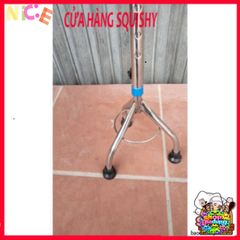 Gậy Đi Bộ 3 Chân Chống Gỉ Sét Cho Người Cao Tuổi - Hỗ Trợ Di Chuyển An Toàn Và Tiện Lợi