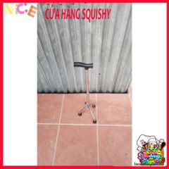 Gậy Đi Bộ 3 Chân Chống Gỉ Sét Cho Người Cao Tuổi - Hỗ Trợ Di Chuyển An Toàn Và Tiện Lợi
