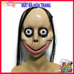 Mặt Nạ Halloween Quái Võ Skyy Hacker - Trang Phục Cosplay Tóc Dài Cho Tiệc Hóa Trang và Sự Kiện Kỳ Bí ấn Tượng