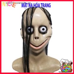 Mặt Nạ Halloween Quái Võ Skyy Hacker - Trang Phục Cosplay Tóc Dài Cho Tiệc Hóa Trang và Sự Kiện Kỳ Bí ấn Tượng