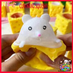 Đồ Chơi Squishy Phô Mai Chuột Cheese Mouse - Đồ Chơi Nghệ Thuật Giải Trí Cho Trẻ Em, Giảm Căng Thẳng và Tăng Cường Trí Tưởng Tượng