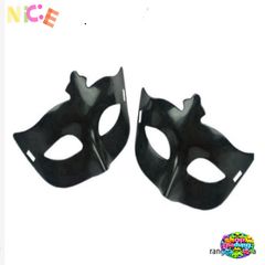 Mặt Nạ Hóa Trang Nửa Mặt Phong Cách Quý Tộc - Phụ Kiện Cosplay Halloween & Trung Thu Sang Trọng, Chất Liệu Nhựa Cao Cấp