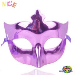 Mặt Nạ Hóa Trang Nửa Mặt Phong Cách Quý Tộc - Phụ Kiện Cosplay Halloween & Trung Thu Sang Trọng, Chất Liệu Nhựa Cao Cấp